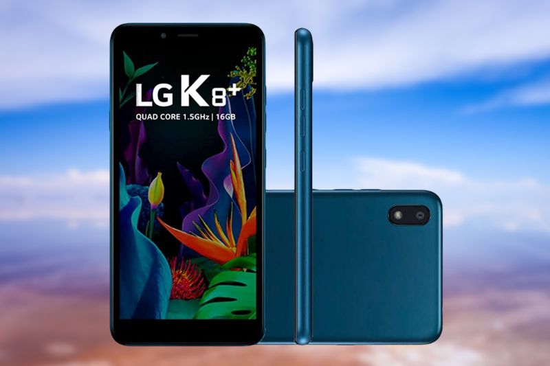LG K8+ um smartphone de nível básico