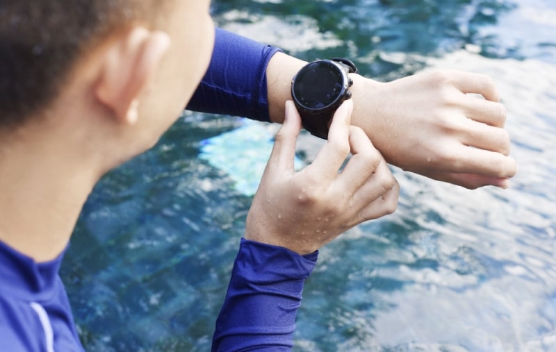 smartwatches para natação
