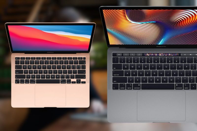 Macbook Air e o Macbook Pro