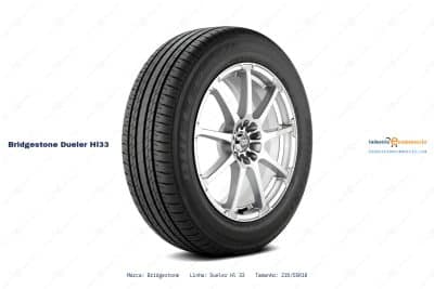 Ficha técnica Bridgestone dueler hl33