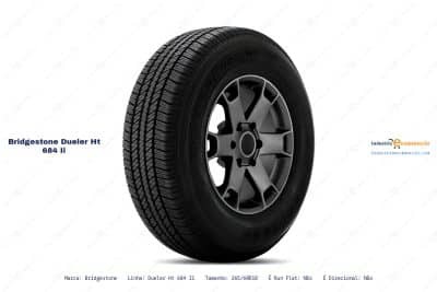 Ficha técnica Bridgestone dueler ht 684 ii
