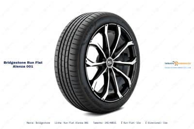 Ficha técnica Bridgestone run flat alenza 001