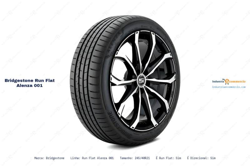 Ficha tecnica Bridgestone run flat alenza 001 Ficha tecnica Bridgestone run flat alenza 001