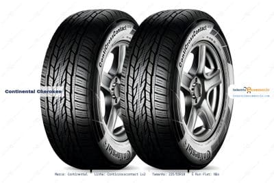 Ficha técnica Continental cherokee