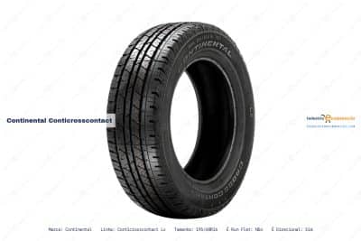 Ficha técnica Continental conticrosscontact