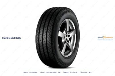 Ficha técnica Continental daily