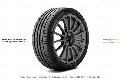 Ficha técnica Continental run flat contisportcontact 5