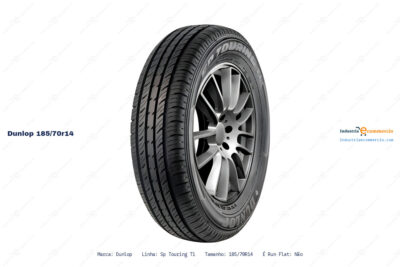 Ficha técnica Dunlop 185/70r14
