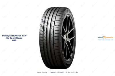Ficha técnica Dunlop 225/45r17 91w sp sport maxx 050