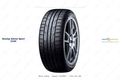 Ficha técnica Dunlop advan sport v105