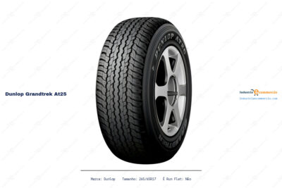 Ficha técnica Dunlop grandtrek at25