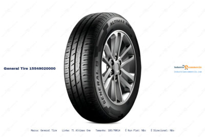 Ficha técnica General Tire 15549020000