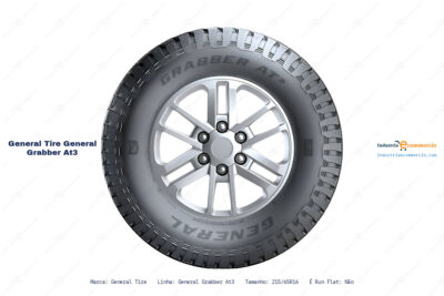 Ficha técnica General Tire general grabber at3