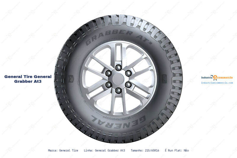 Ficha tecnica General Tire general grabber at3 Ficha tecnica General Tire general grabber at3