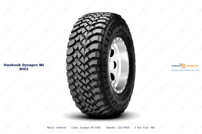 Ficha técnica Hankook dynapro mt rt03