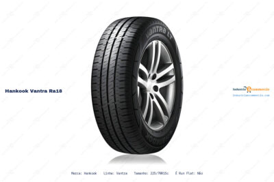 Ficha técnica Hankook vantra ra18