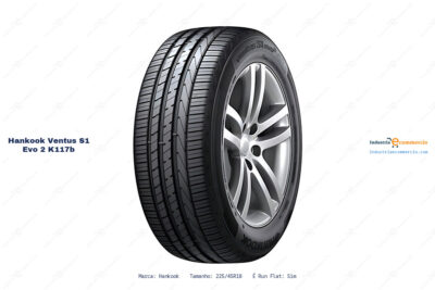 Ficha técnica Hankook ventus s1 evo 2 k117b