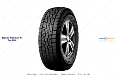 Ficha técnica Nexen roadian at pro ra8