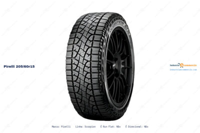 Ficha técnica Pirelli 205/60r15