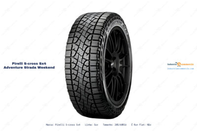 Ficha técnica Pirelli S-cross Sx4 adventure strada weekend