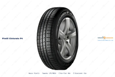 Ficha técnica Pirelli cinturato p4