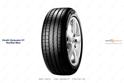 Ficha técnica Pirelli cinturato p7 runflat moe