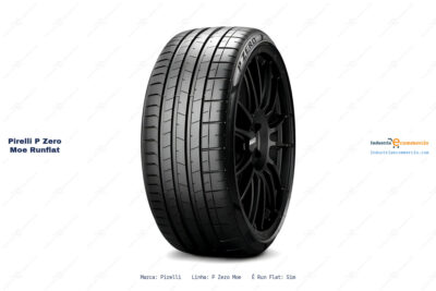 Ficha técnica Pirelli p zero moe runflat