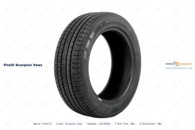 Ficha técnica Pirelli scorpion veas